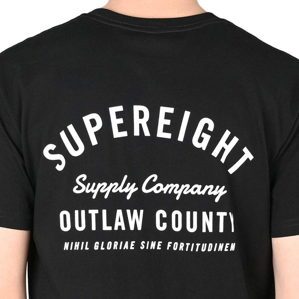 Supereight Supply Co Outlaw S/S T-Shirt - Black