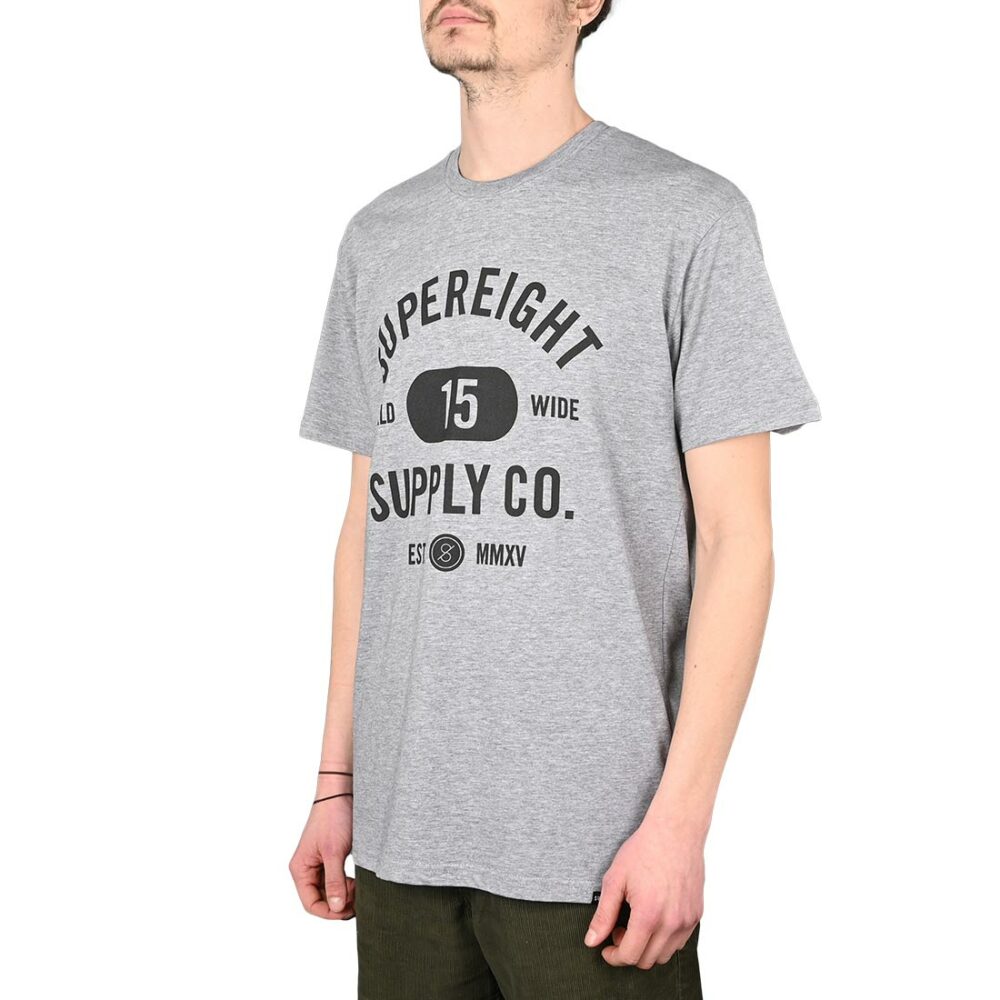 Supereight Supply Co Worldwide S/S T-Shirt - Athletic Heather