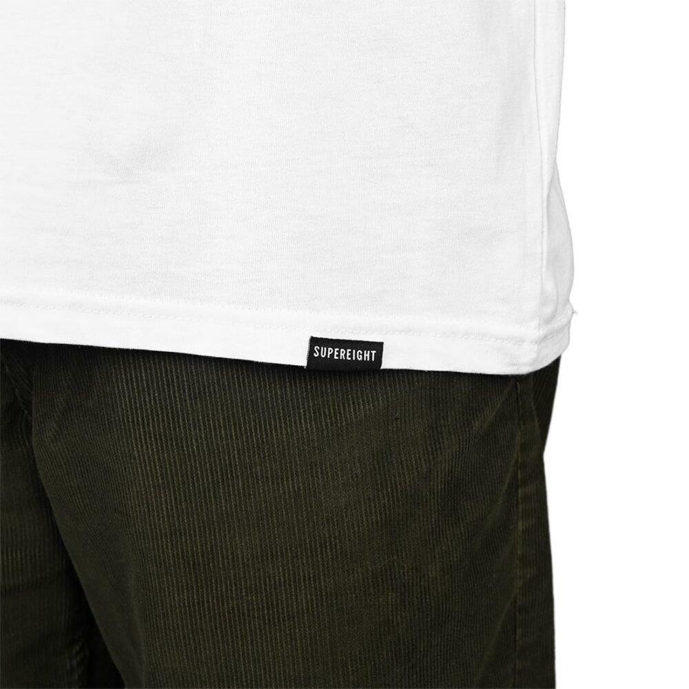 Supereight Supply Co Worldwide S/S T-Shirt - White/Black