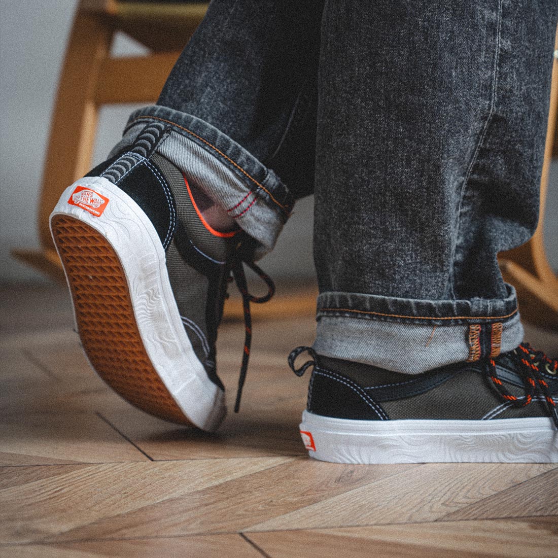 Vans x Spitfire Old Skool Skate Shoes Black Supereight