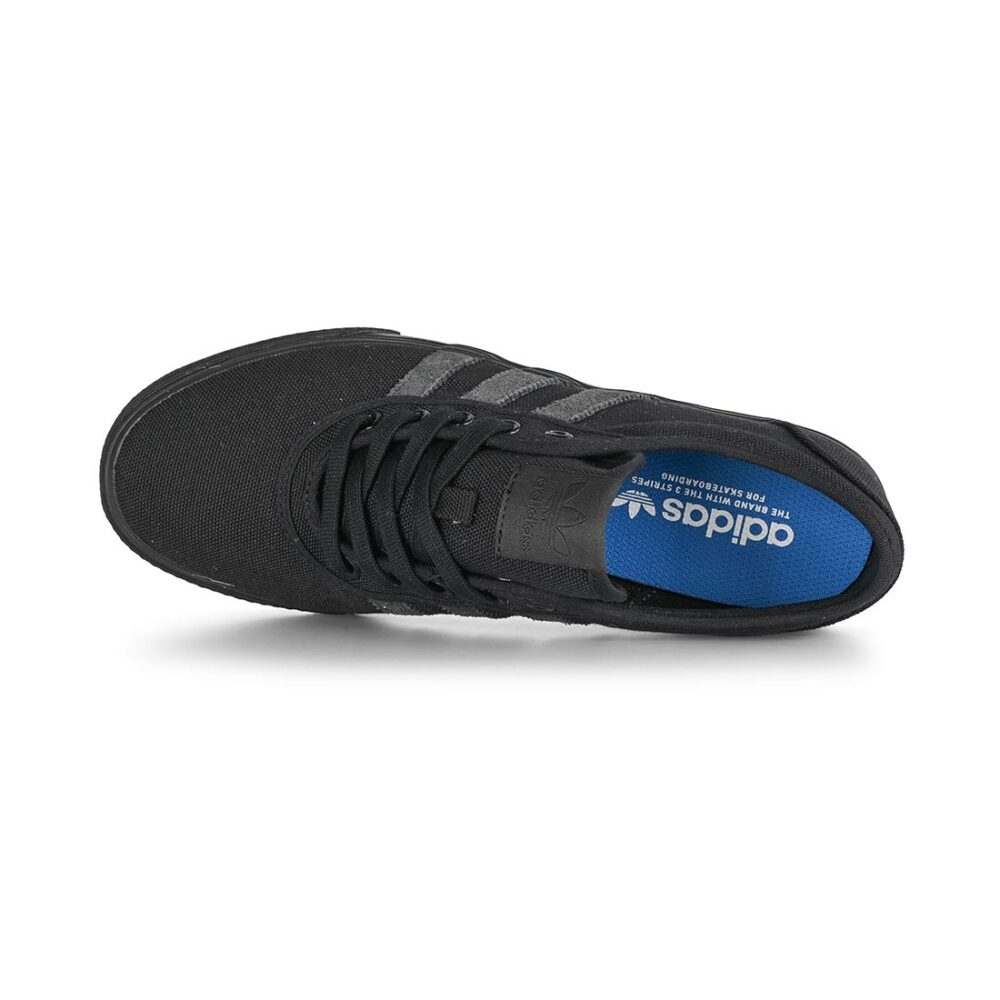 Adidas Adi Ease Skate Shoes - Black/Carbon/Black