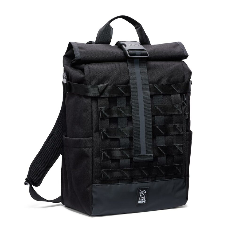 Chrome Barrage Cargo Rolltop 18-22L Backpack - Black