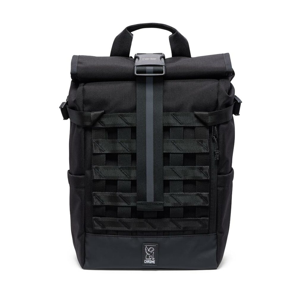 Chrome Barrage Cargo Rolltop 18-22L Backpack - Black