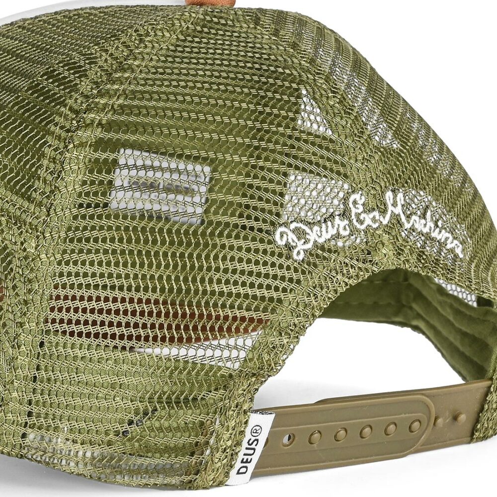Deus Ex Machina Guesswork Mesh Back Trucker Cap - Brown
