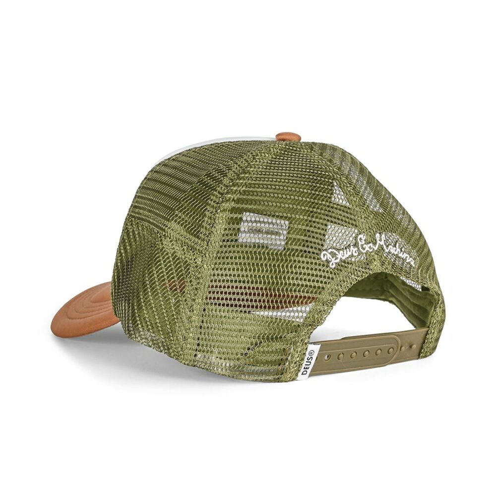 Deus Ex Machina Guesswork Mesh Back Trucker Cap - Brown
