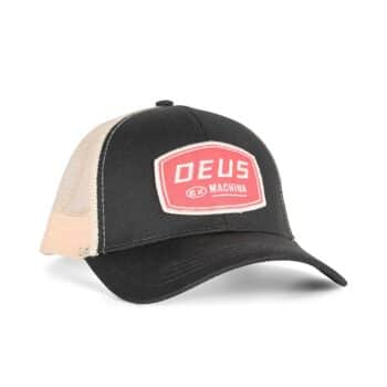 Deus Ex Machina Passenger Mesh Back Trucker Cap - Black