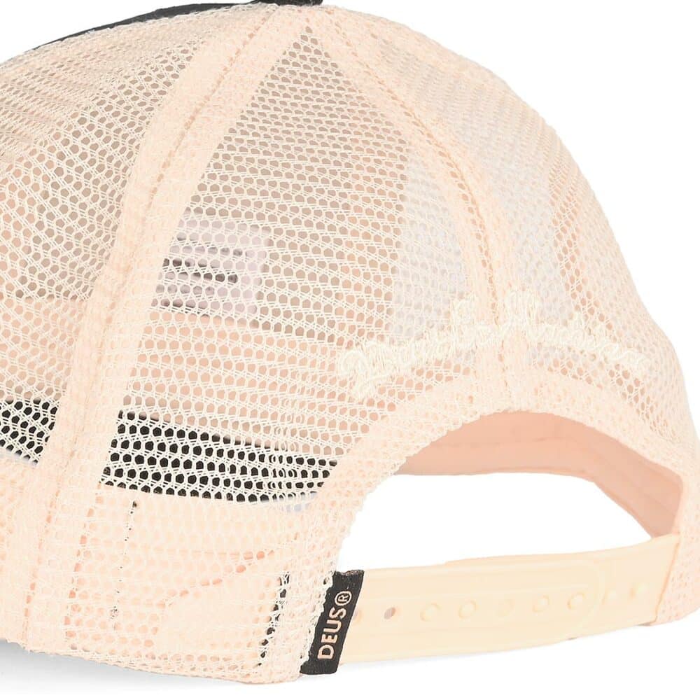 Deus Ex Machina Passenger Mesh Back Trucker Cap - Black