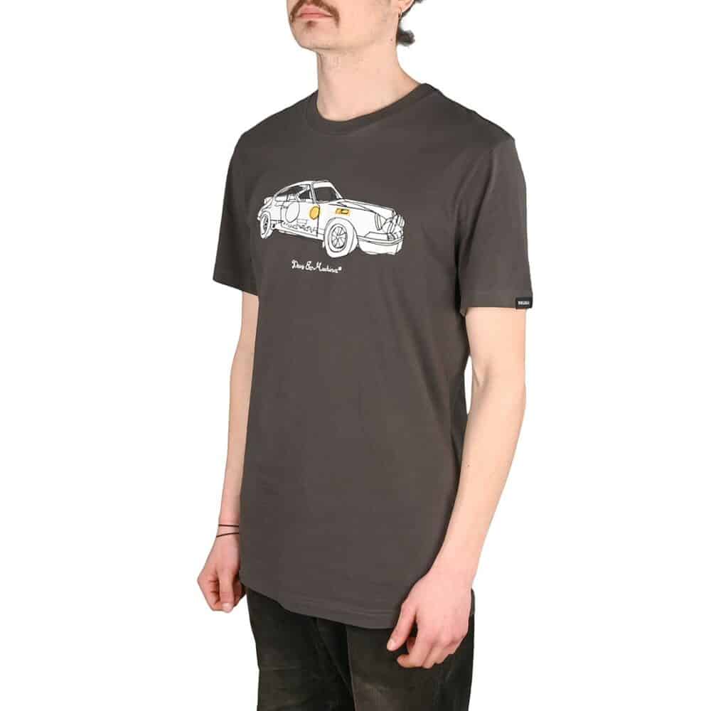 Deus Ex Machina Rally S/S T-Shirt - Anthracite