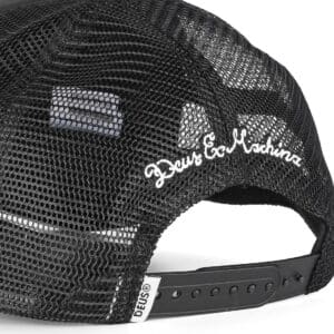 Deus Ex Machina Ride Out Mesh Back Trucker Cap - Black