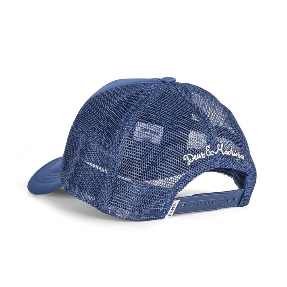 Deus Ex Machina Ride Out Mesh Back Trucker Cap - Navy