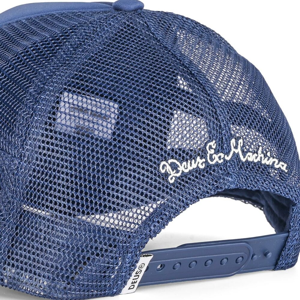 Deus Ex Machina Ride Out Mesh Back Trucker Cap - Navy