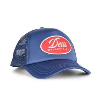 Deus Ex Machina Ride Out Mesh Back Trucker Cap - Navy