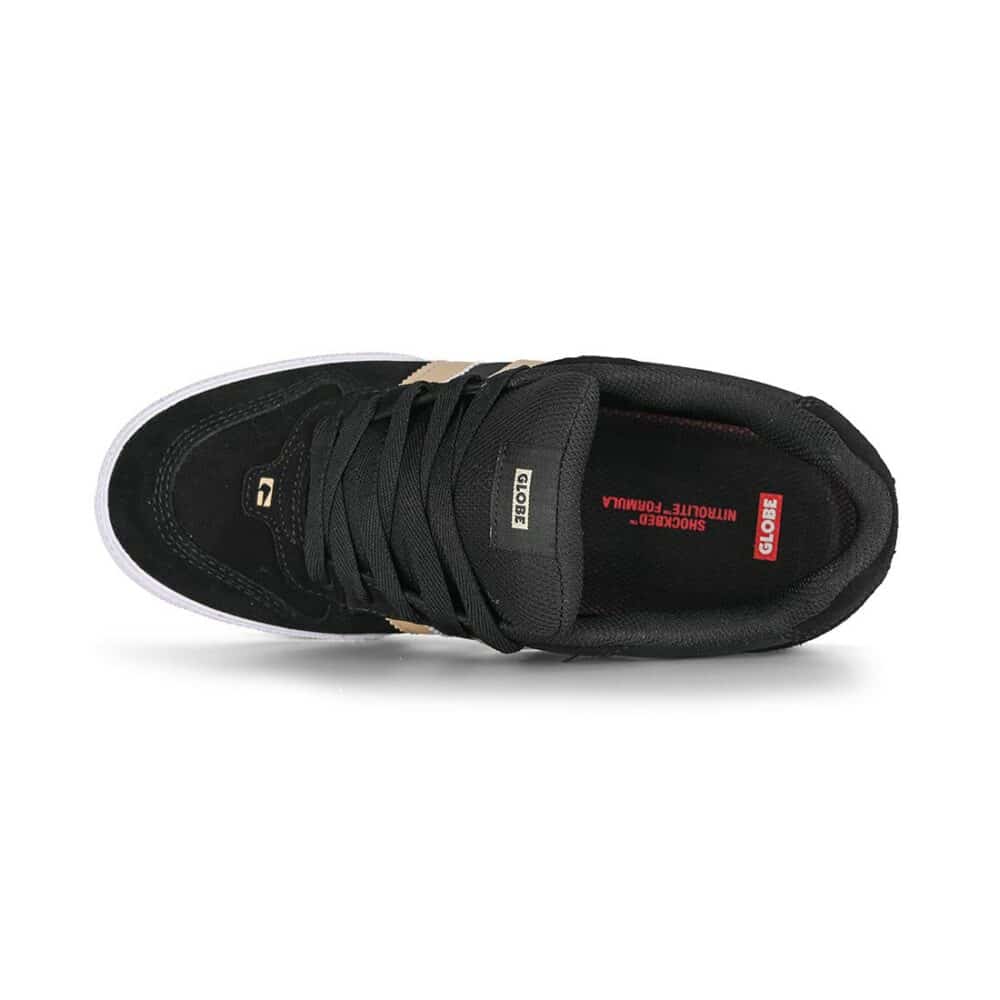 Globe Encore 2 Skate Shoes - Black/Sand