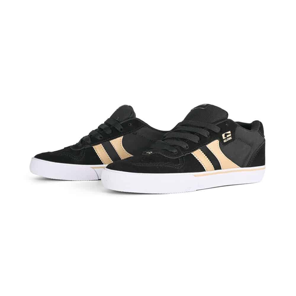 Globe Encore 2 Skate Shoes - Black/Sand