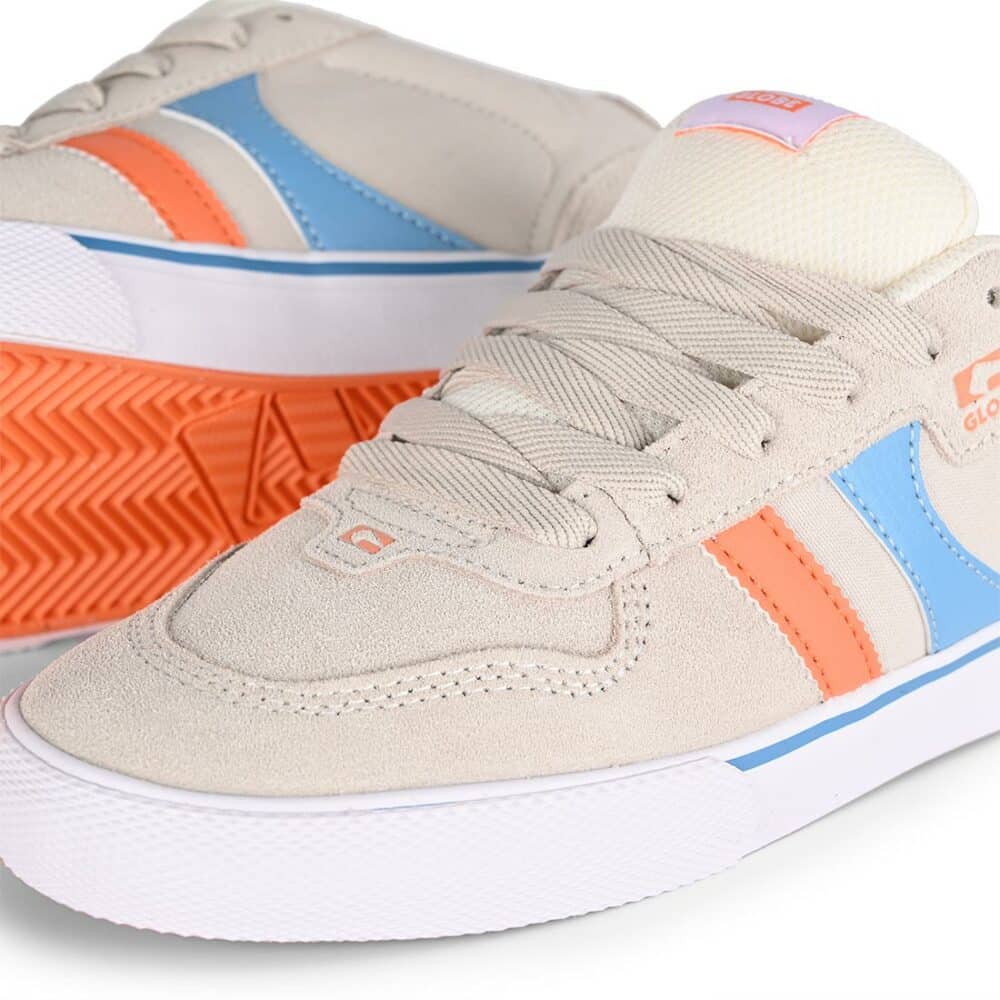 Globe Encore 2 Skate Shoes - Cloud/Blue/Orange