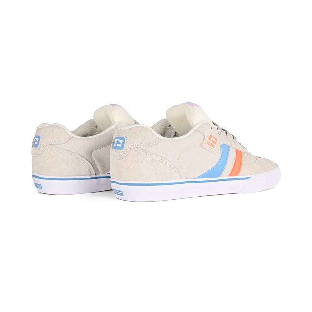 Globe Encore 2 Skate Shoes - Cloud/Blue/Orange