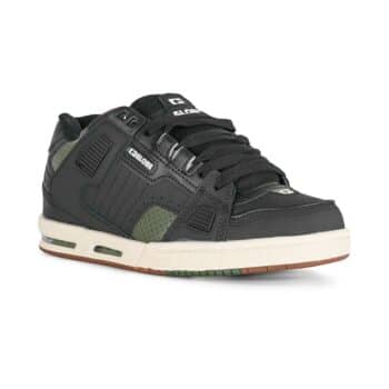 Globe Sabre Skate Shoes - Black/Dark Green