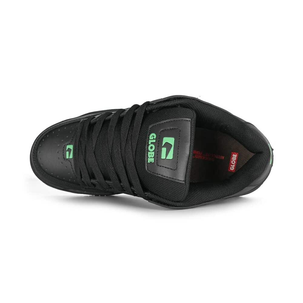 Globe Tilt Skate Shoes - Black/Green/Mosaic