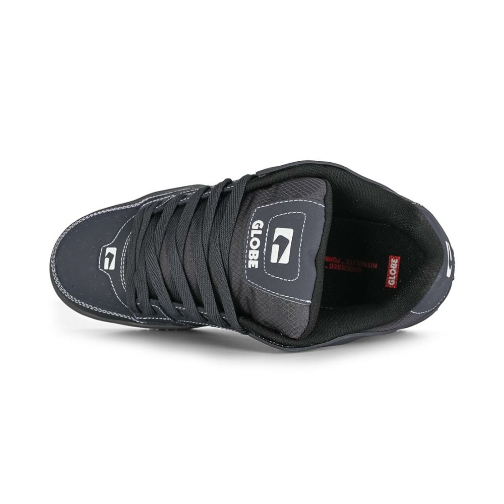 Globe Tilt Skate Shoes - Ebony/Stitch