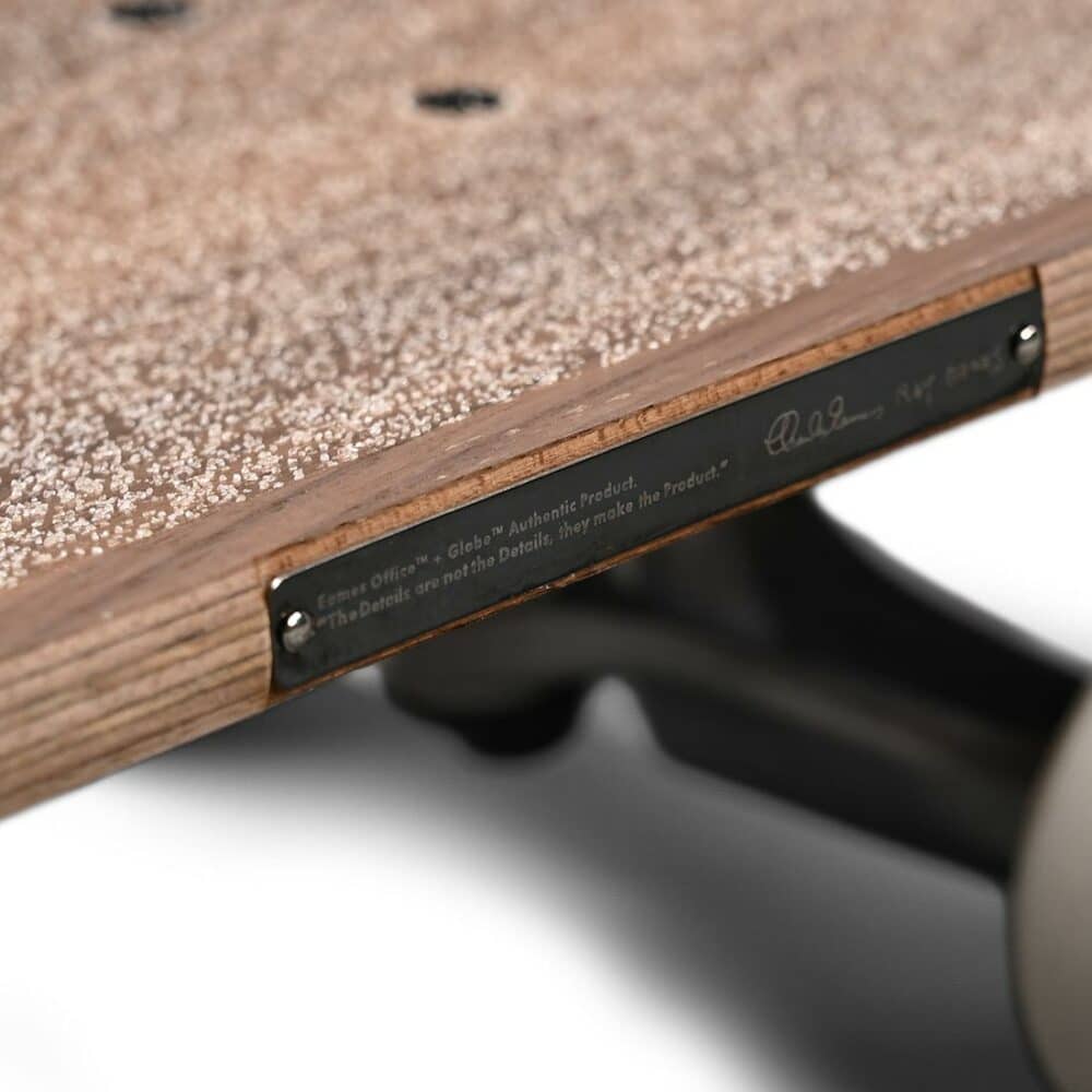 Globe x Eames Lounge 32" Complete Cruiser Skateboard - Walnut/Black