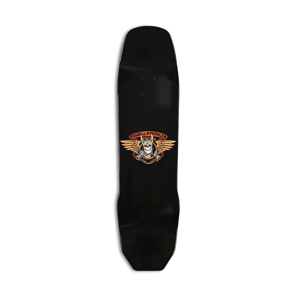 Powell Peralta Anderson Heron Skull 8.45" Skateboard Deck - Silver Foil