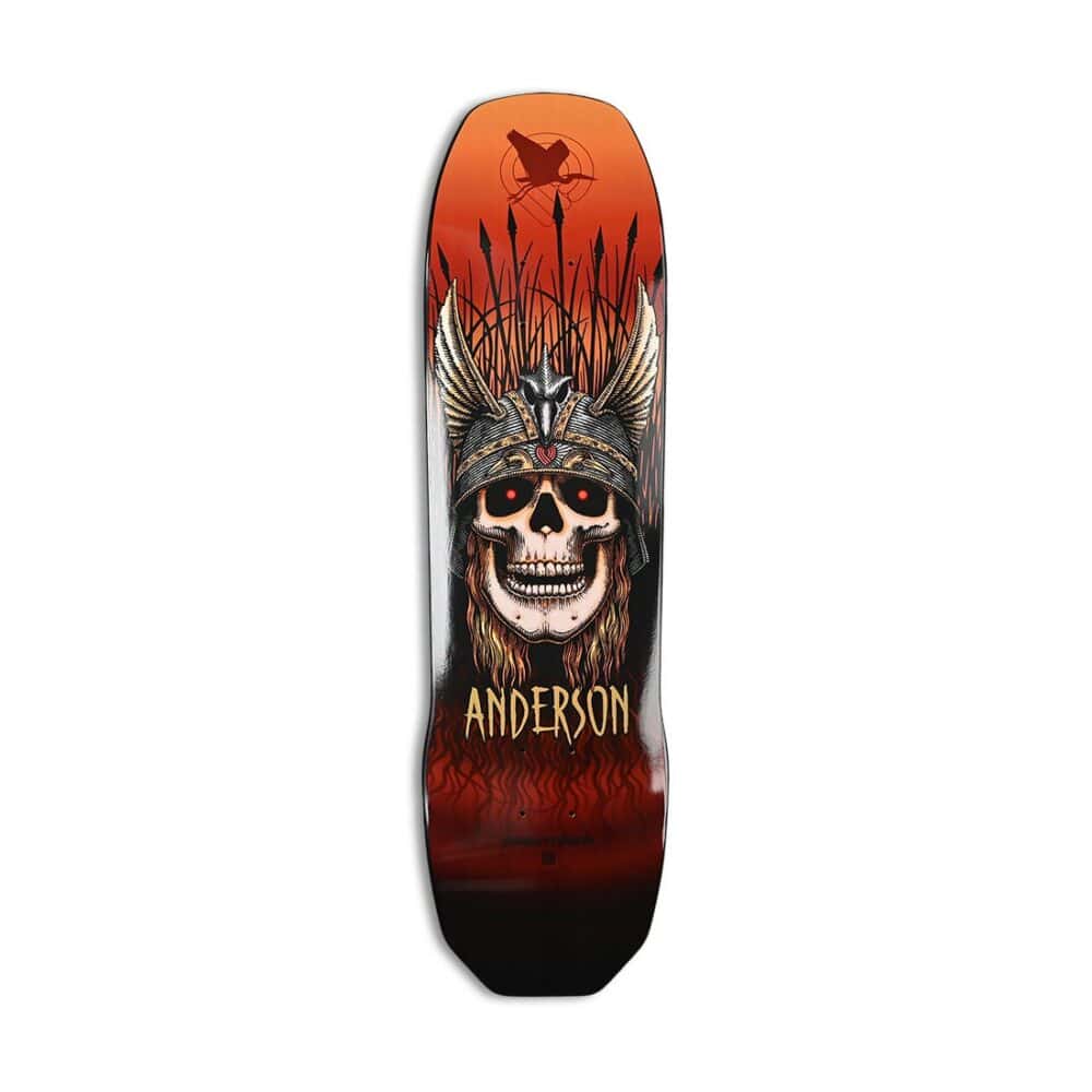 Powell Peralta Anderson Heron Skull 8.45" Skateboard Deck - Rust (Copy)