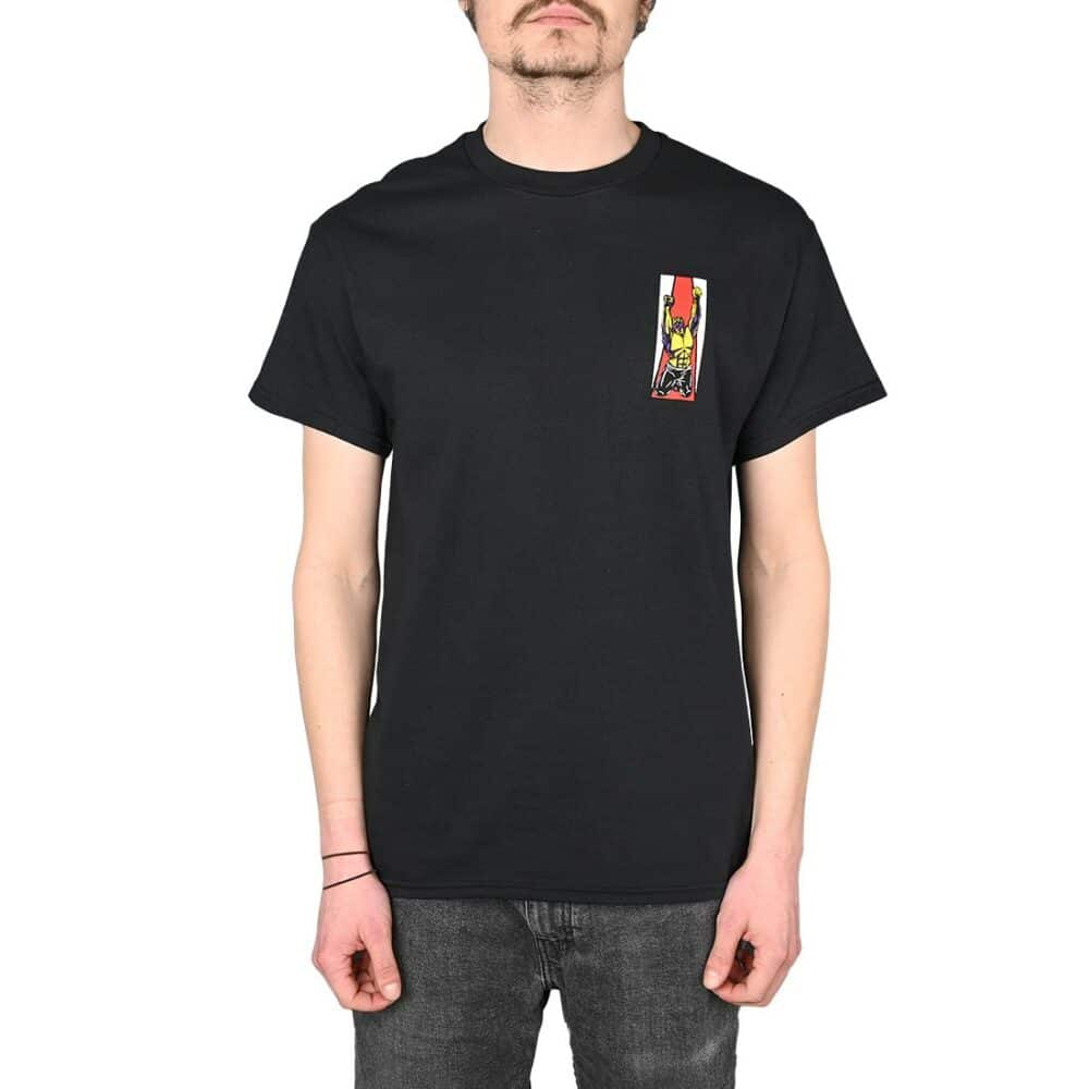 Powell Peralta Mike Frazier Yellow Man S/S T-Shirt - Black