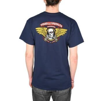 Powell Peralta Winged Ripper S/S T-Shirt - Navy