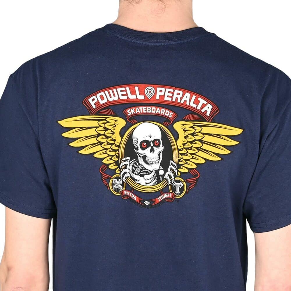 Powell Peralta Winged Ripper S/S T-Shirt - Navy