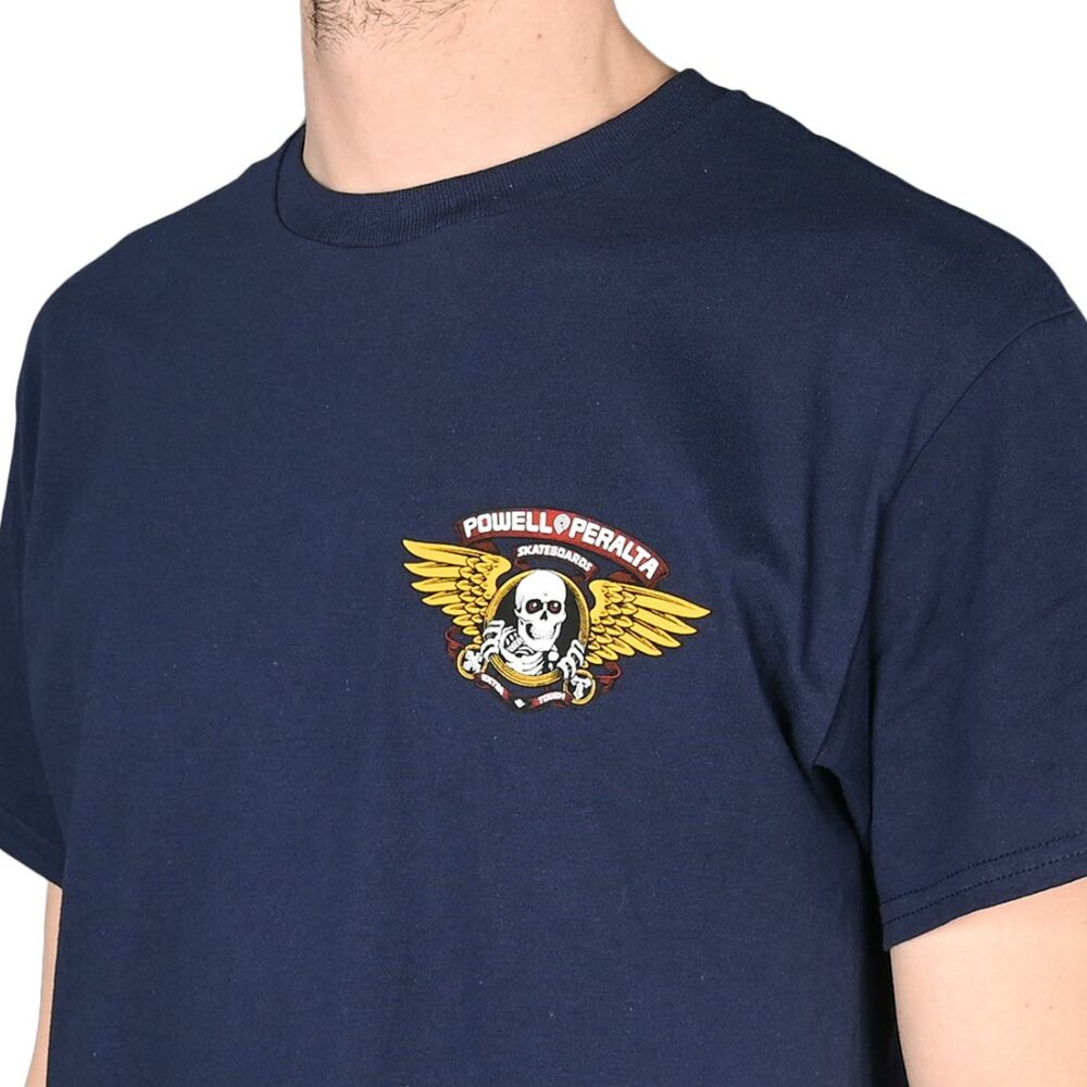 Powell Peralta Winged Ripper S/S T-Shirt - Navy