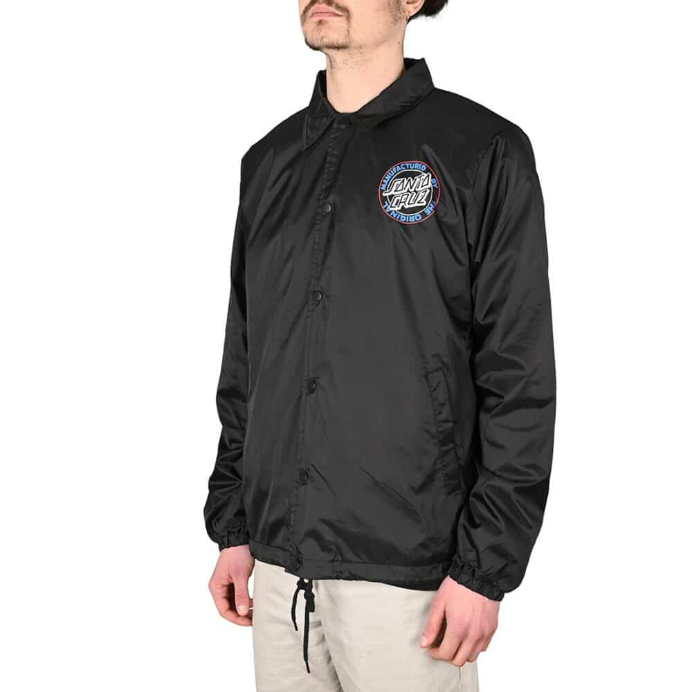 Santa Cruz Natas Screaming Panther Coach Jacket - Black