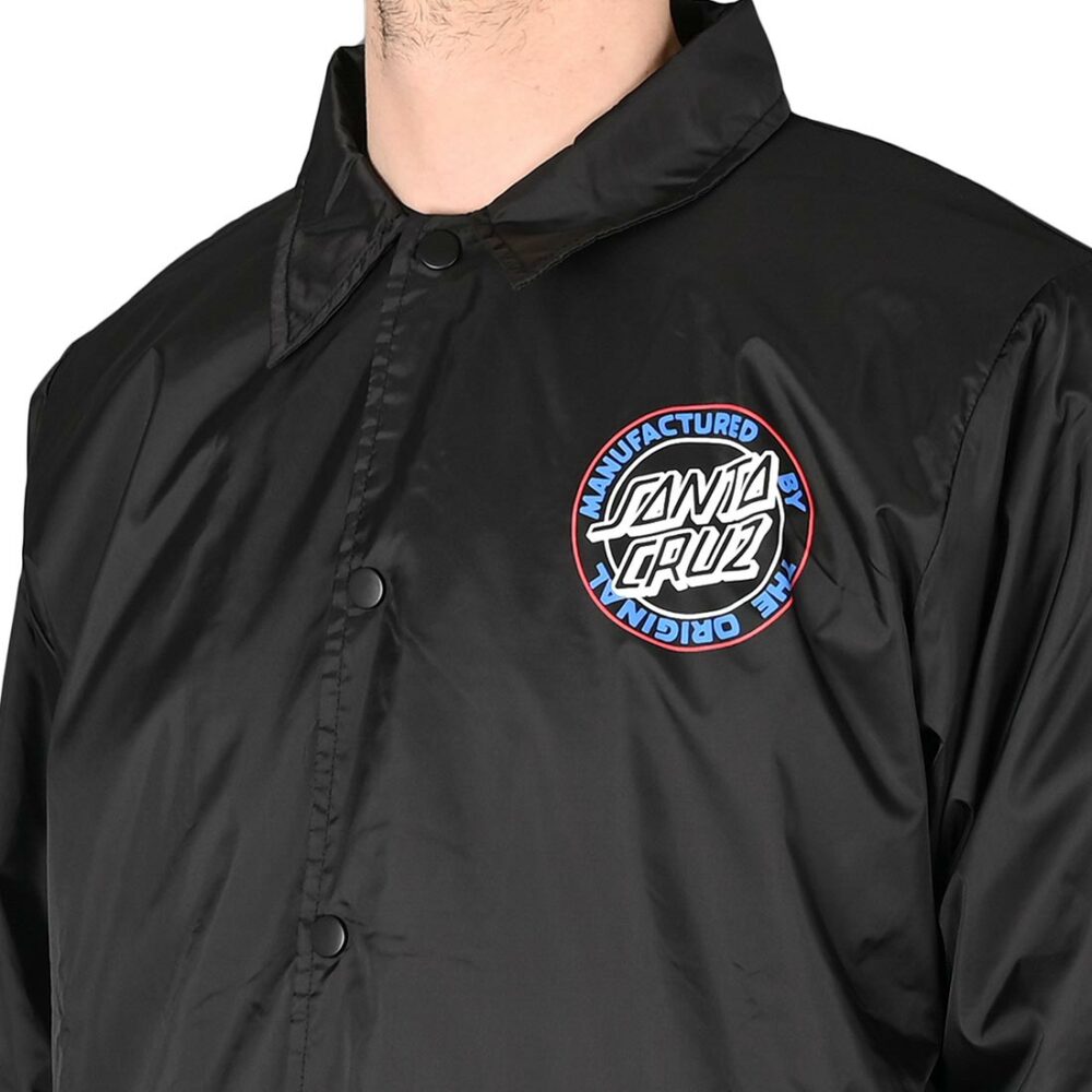 Santa Cruz Natas Screaming Panther Coach Jacket - Black