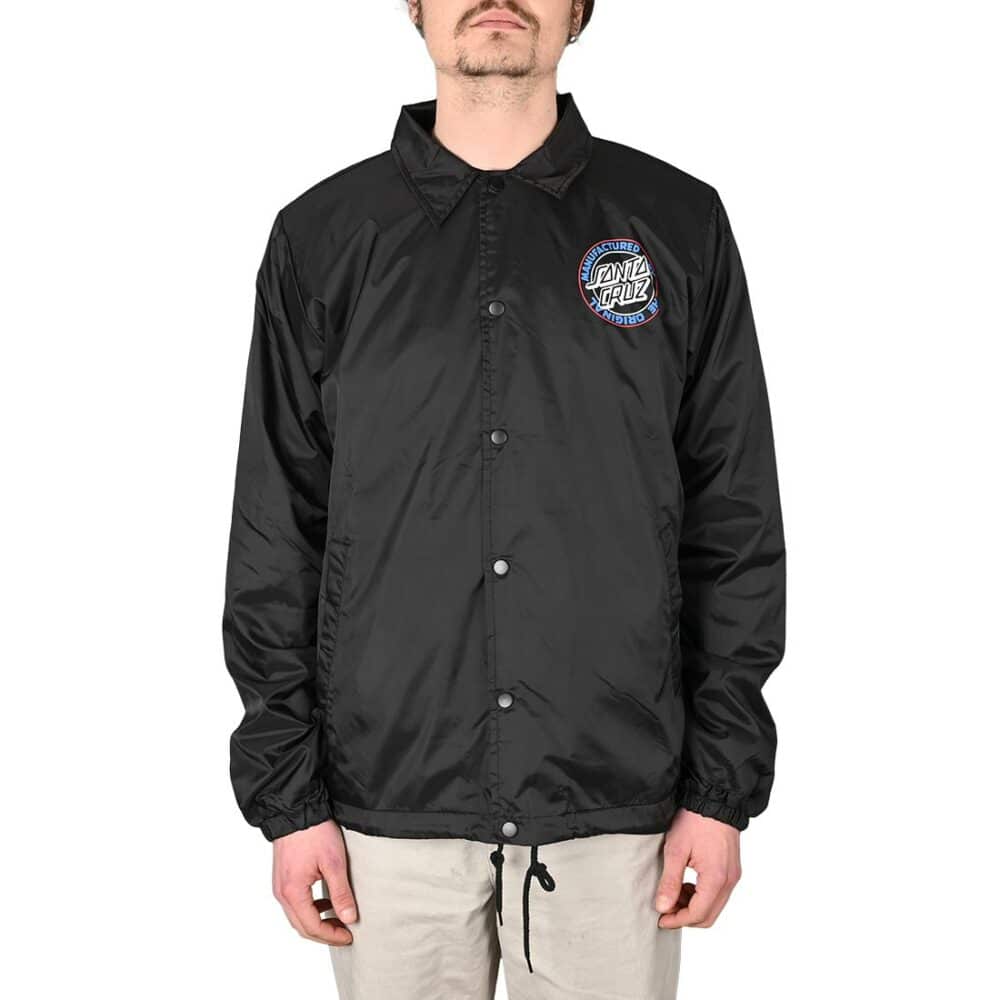 Santa Cruz Natas Screaming Panther Coach Jacket - Black