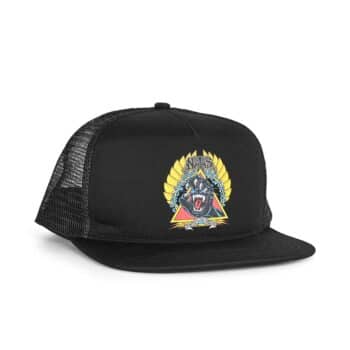 Santa Cruz Natas Screaming Panther Mesh Back Cap - Black