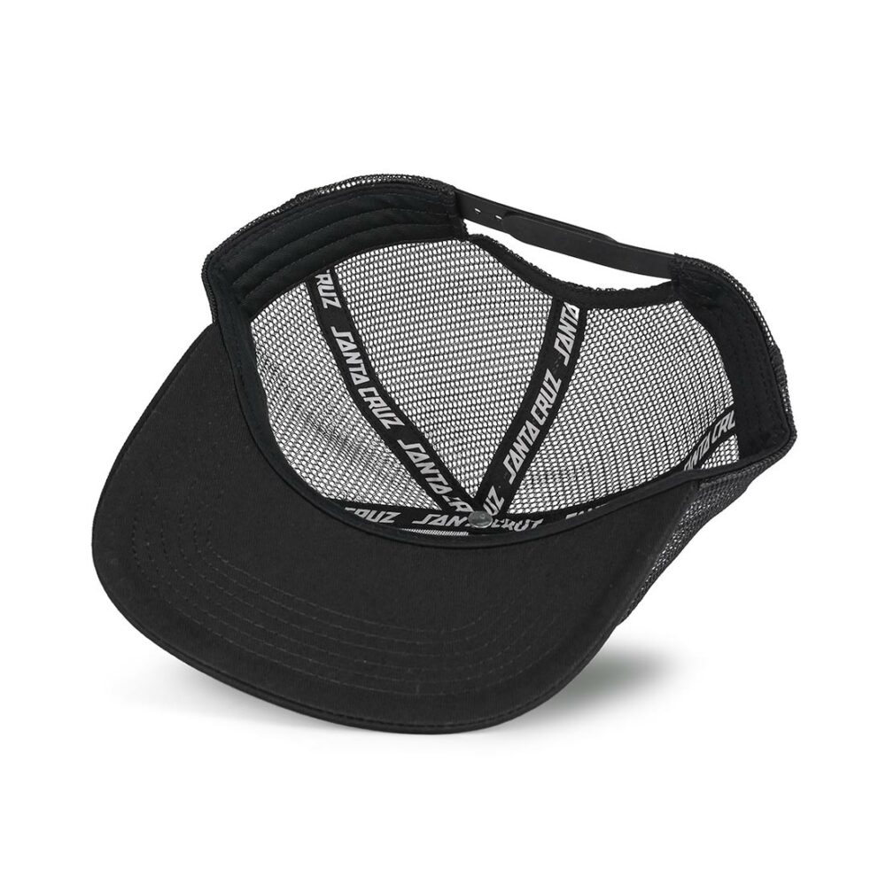 Santa Cruz Natas Screaming Panther Mesh Back Cap - White/Black