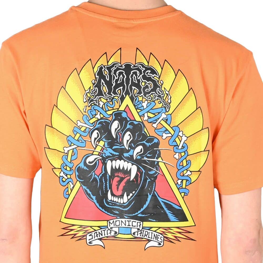 Santa Cruz Natas Screaming Panther S/S T-Shirt - Apricot