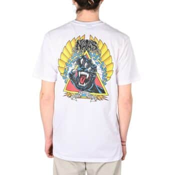 Santa Cruz Natas Screaming Panther S/S T-Shirt - White