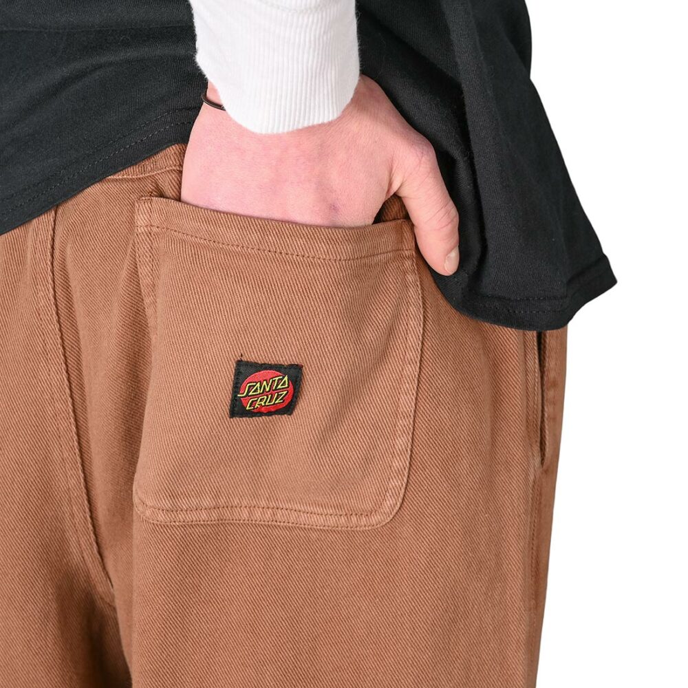 Santa Cruz Unite Relaxed Pants - Brown Overdye