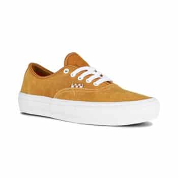 Vans Authentic Skate Shoes - Leather Golden Brown