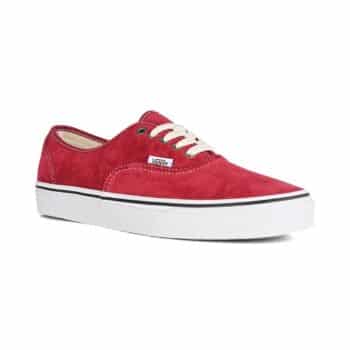 Vans Classic Authentic Skate Shoes - Corduroy Rumba Red