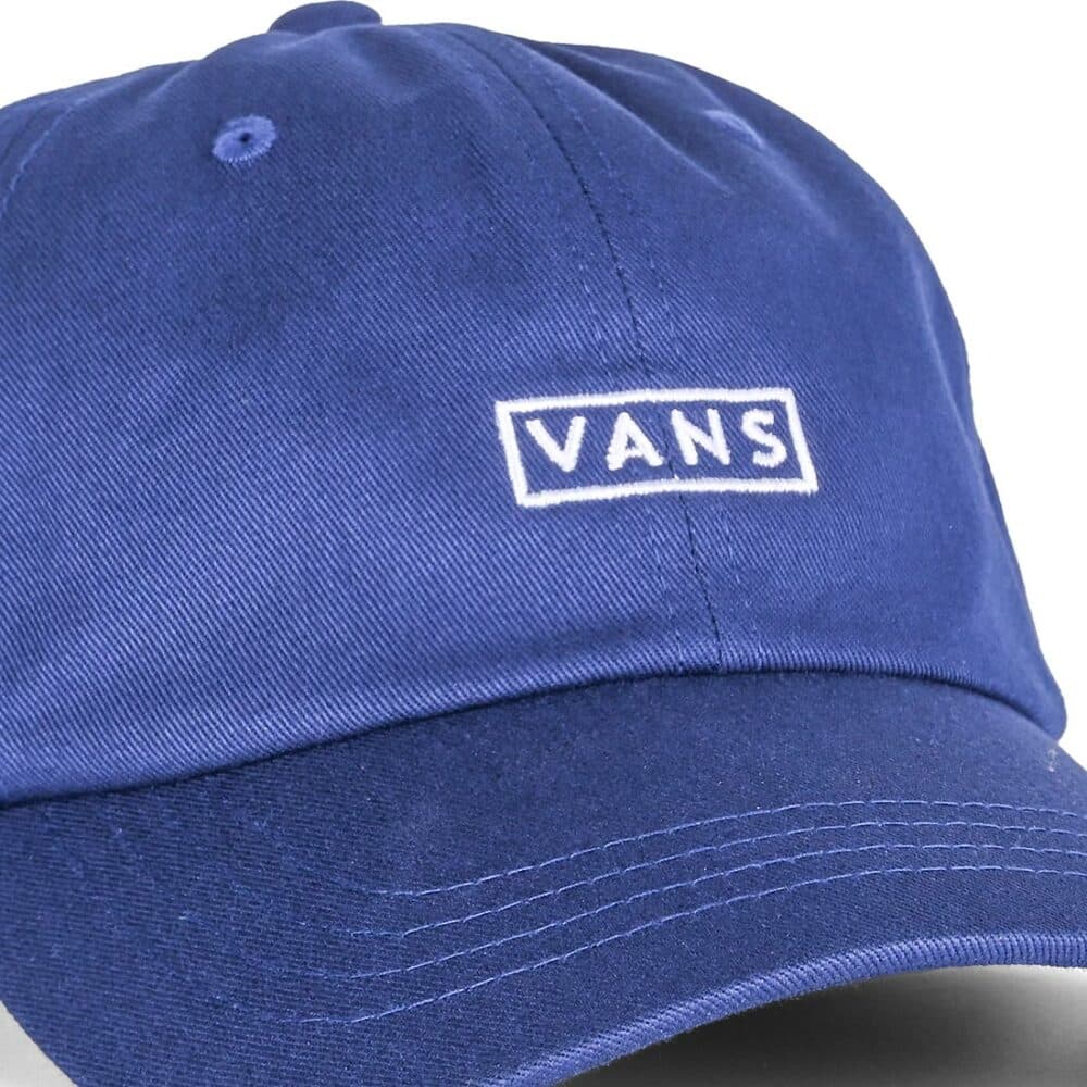 Vans Curved Bill Jockey Strapback Hat - Blue Depth