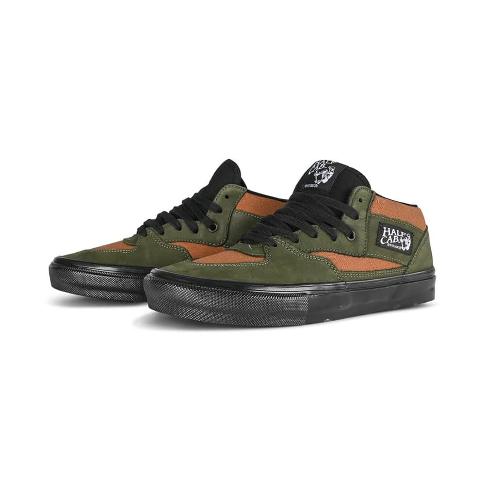 Vans Half Cab Skate Shoes - Beef/Broccoli