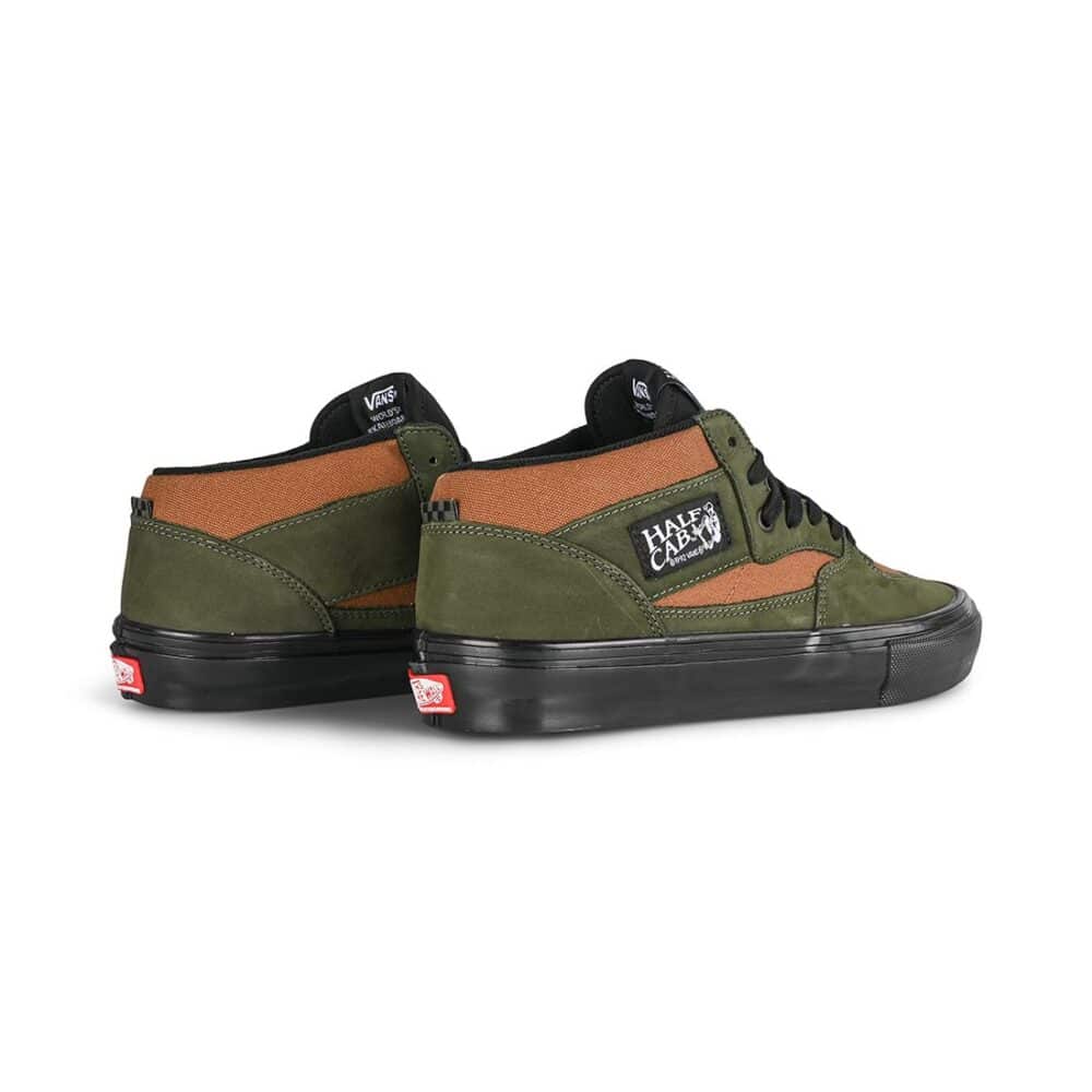 Vans Half Cab Skate Shoes - Beef/Broccoli