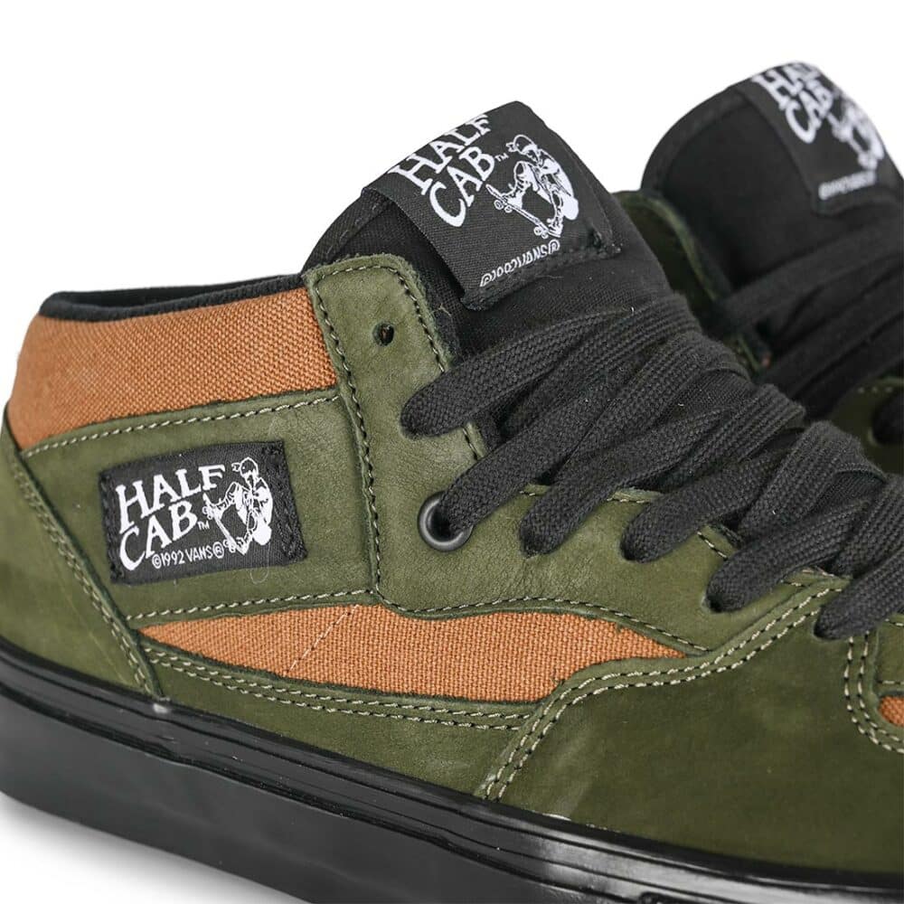 Vans Half Cab Skate Shoes - Beef/Broccoli