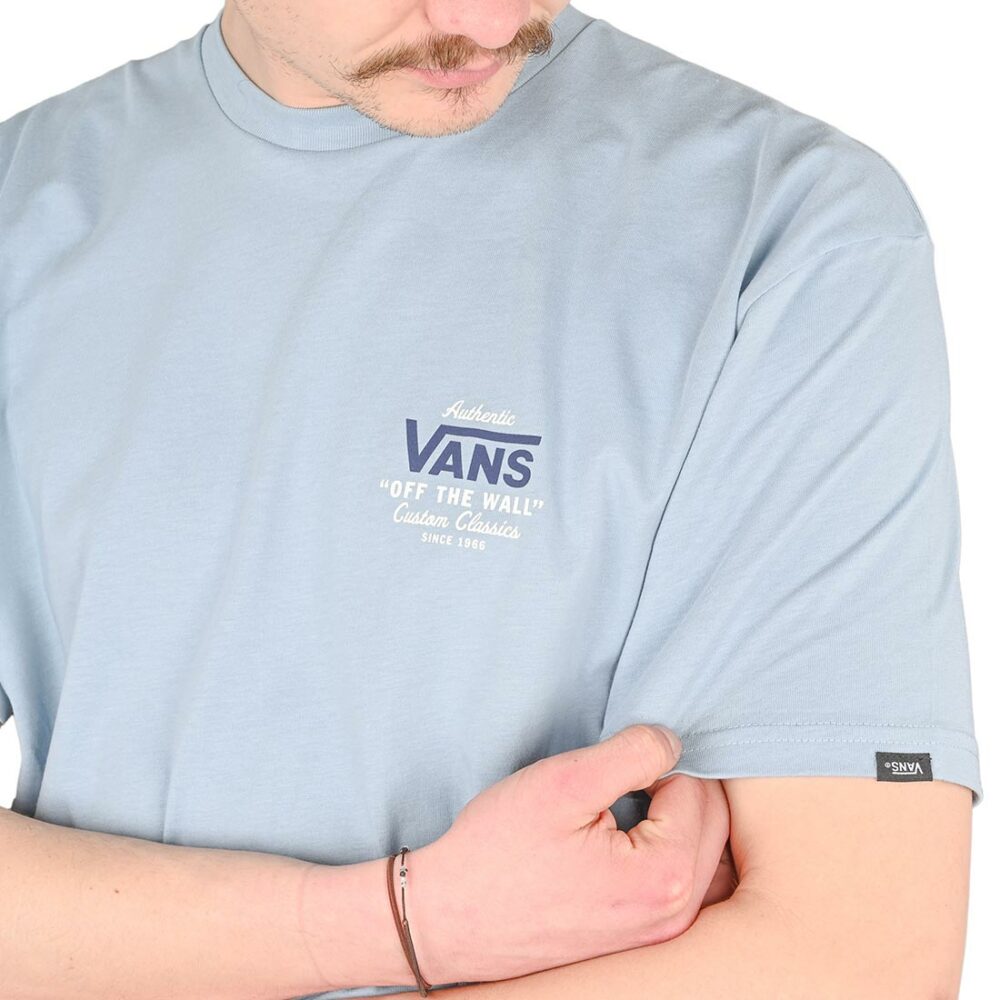 Vans Holder St Classic S/S T-Shirt - Dusty Blue/Dress Blues