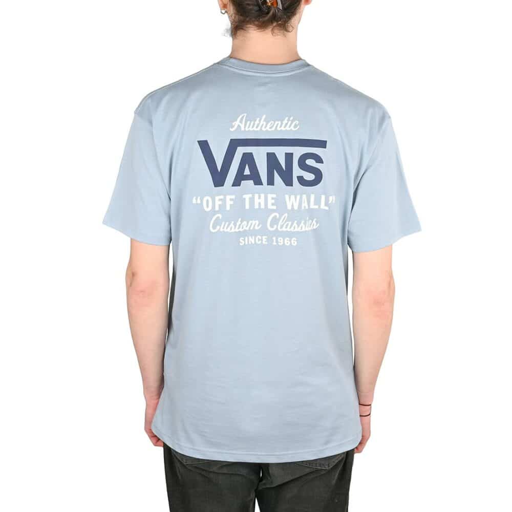 Vans Holder St Classic S/S T-Shirt - Dusty Blue/Dress Blues