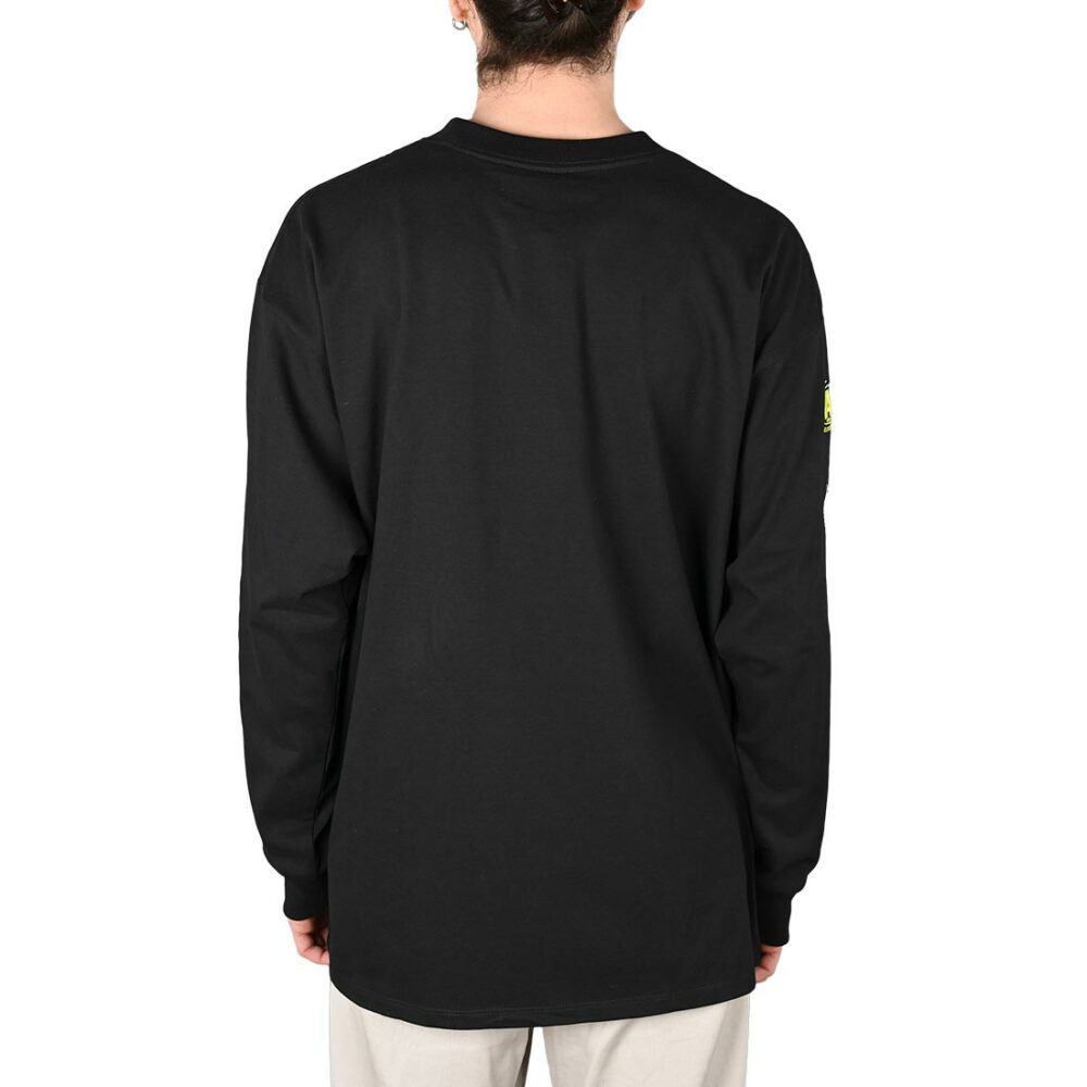 Vans Off The Wall Gradient Logo L/S T-Shirt - Black