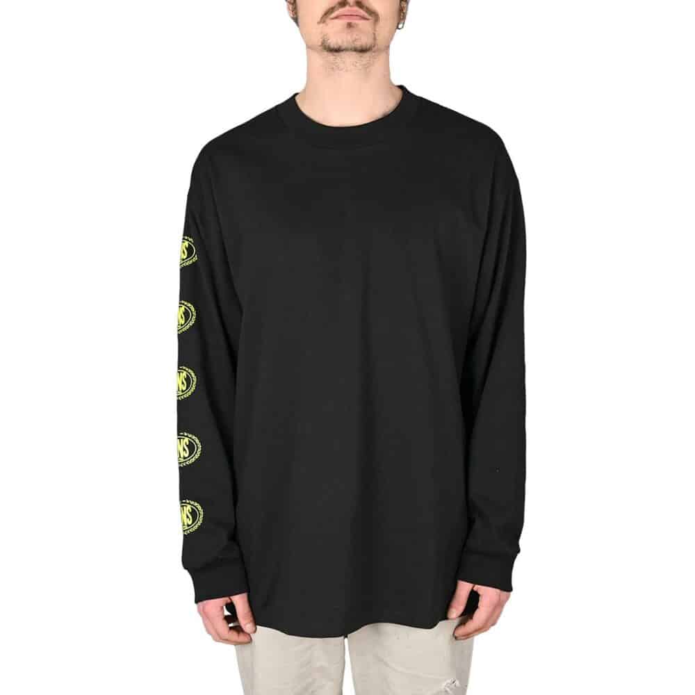 Vans Off The Wall Gradient Logo L/S T-Shirt - Black