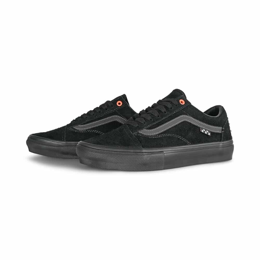 Vans Old Skool Skate Shoes - Black/Orange