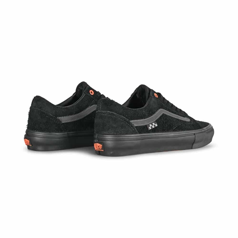 Vans Old Skool Skate Shoes - Black/Orange